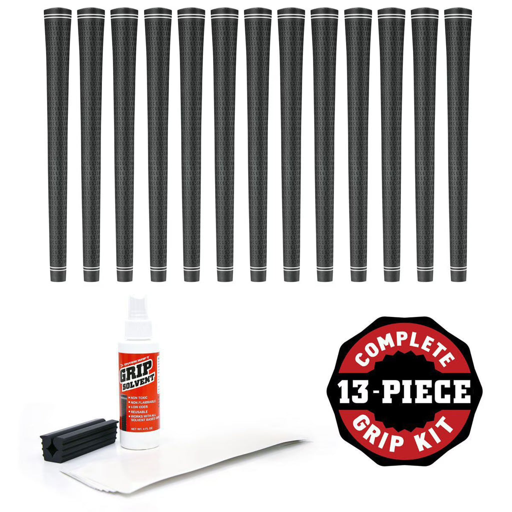 13 Piece Golf Grip Kit with Tape Solvent Vise Clamp E473