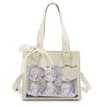 Black Lace Heart Handbag G58881