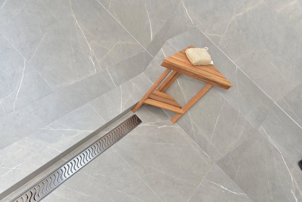 Rectangle Shower Floor Drain with Hair Catcher T470233
