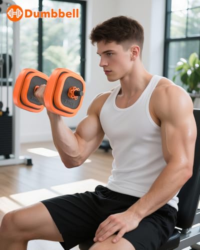 Adjustable Dumbbells Set 45/65/85 lbs F394