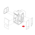 Full Door Glass for Takeuchi Compact Excavator G19794