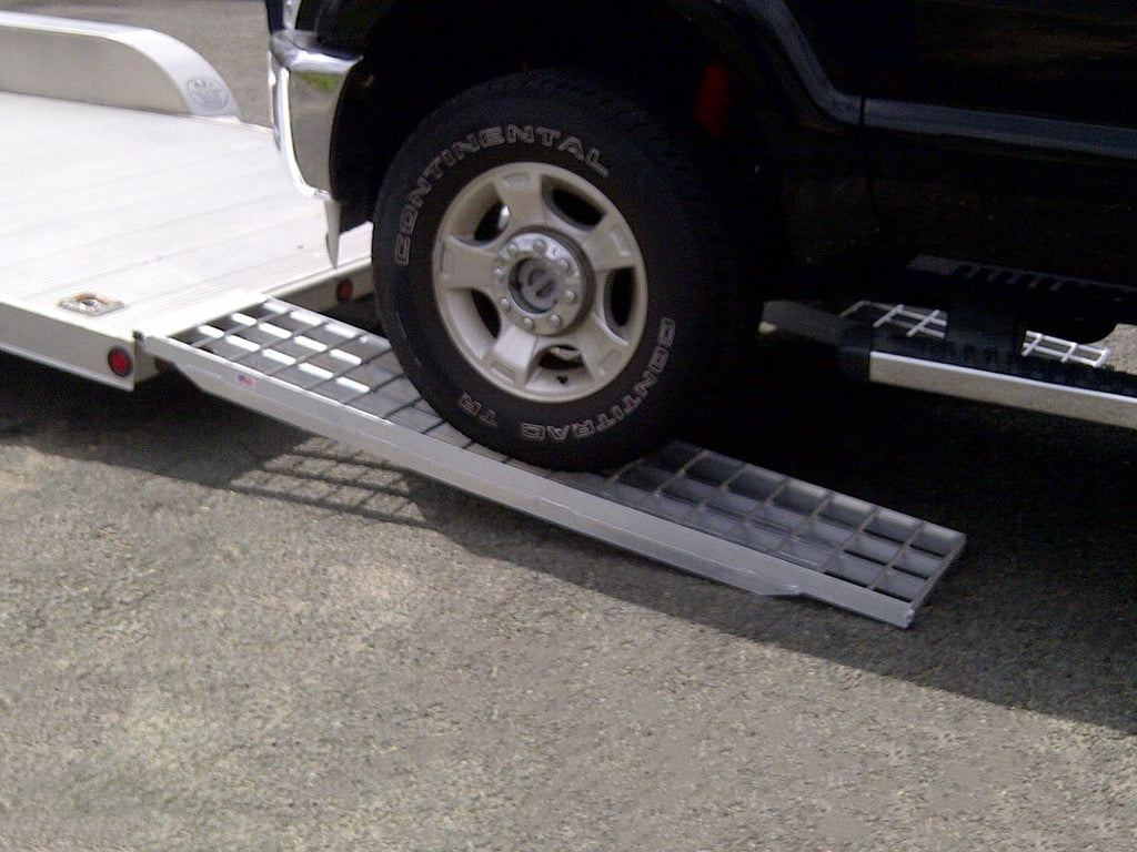 Aluminum Ramp Set, 60in.L x 12in.W, 5,000 lb. Capacity Per Pair F374