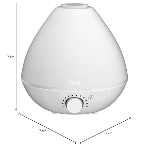 3-in-1 Cool Mist Humidifier with Diffuser and Nightlight P577445