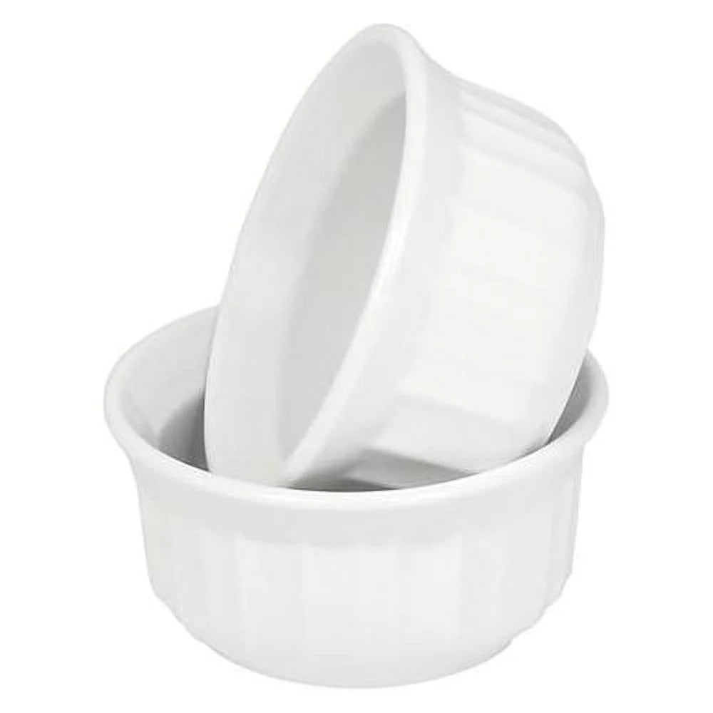 White 4 Ounce Ramekins Set of 2 A149
