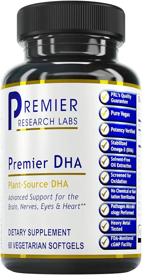 Vegan Plant-Source DHA 60 Softgels M557