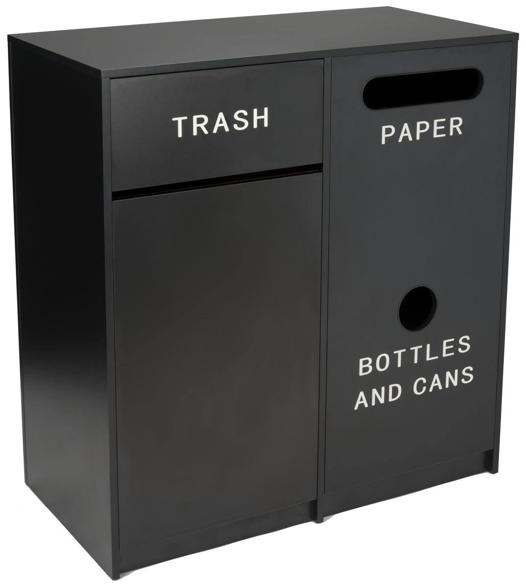 Recycling Cabinet Trash Can Receptacle B8769