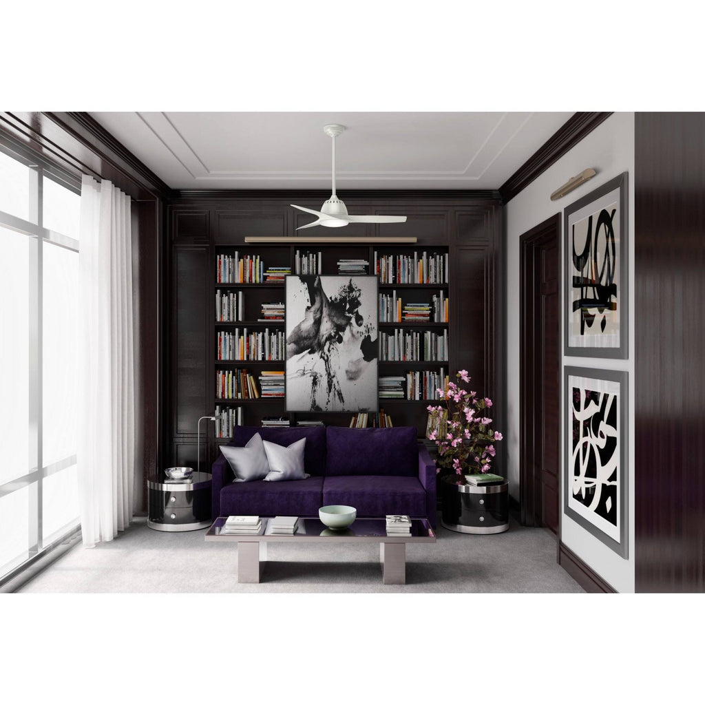 Fresh White LED Ceiling Fan H8668