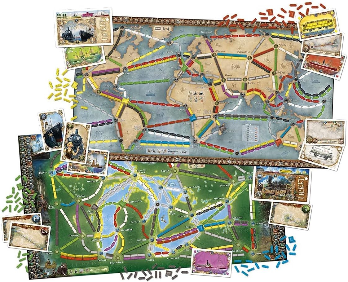 Ticket to Ride Rails & Sails Board Game L13108