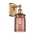 Brushed Brass 1 Light Sconce W9807