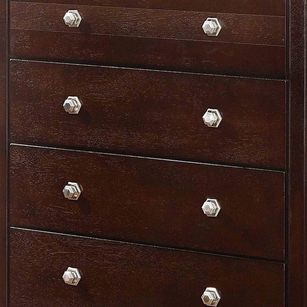 5 Drawer Chest with Metal Pulls W134987