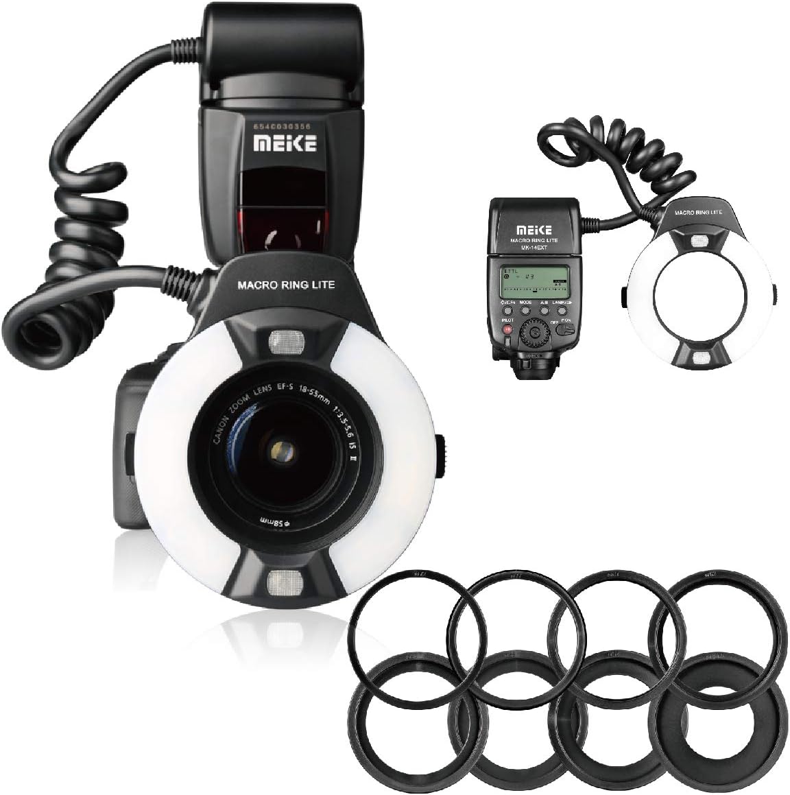 Macro LED Ring Flash with AF Assist Lamp for EOS Digital DSLR Camera R75476