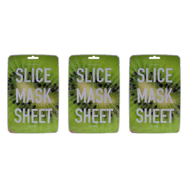Kiwi Sheet Mask Pack of 3 Y7029