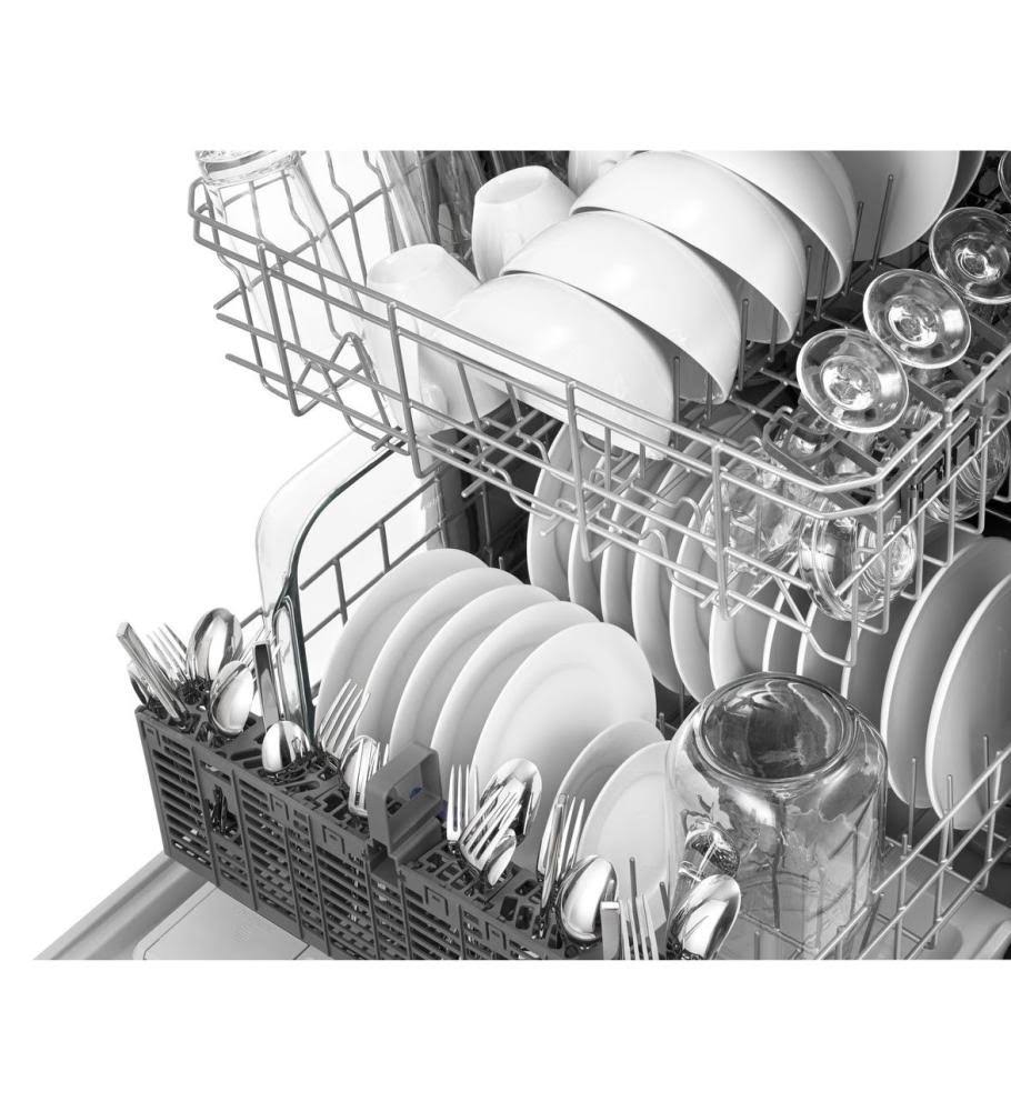 Monochromatic Stainless Steel Built-in Dishwasher Y485