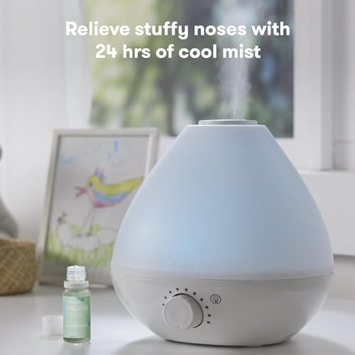3-in-1 Cool Mist Humidifier with Diffuser and Nightlight P577445