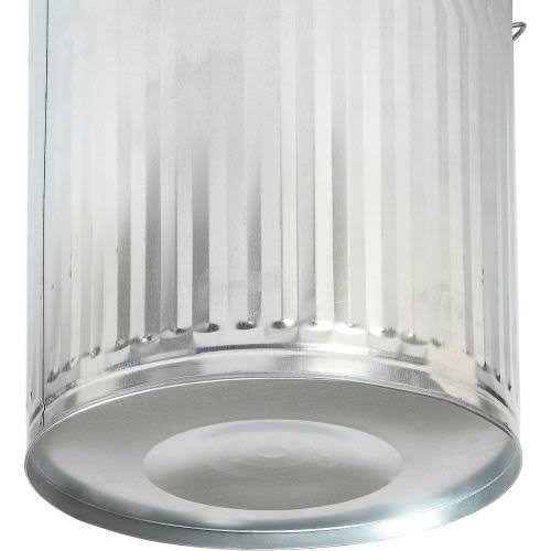 Galvanized Steel 32-Gallon Trash Can Z221