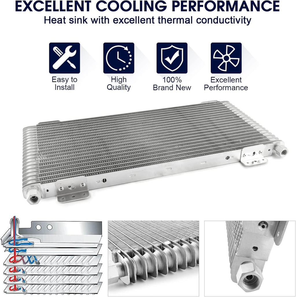 Transmission Oil Cooler Kit with Mounting Hardware D264