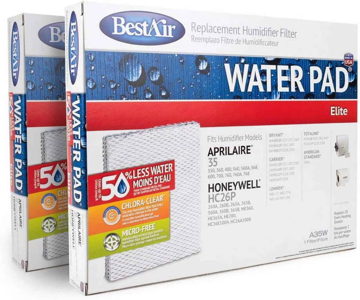 Replacement Humidifier Filter Water Pad, 2 Pack N935456