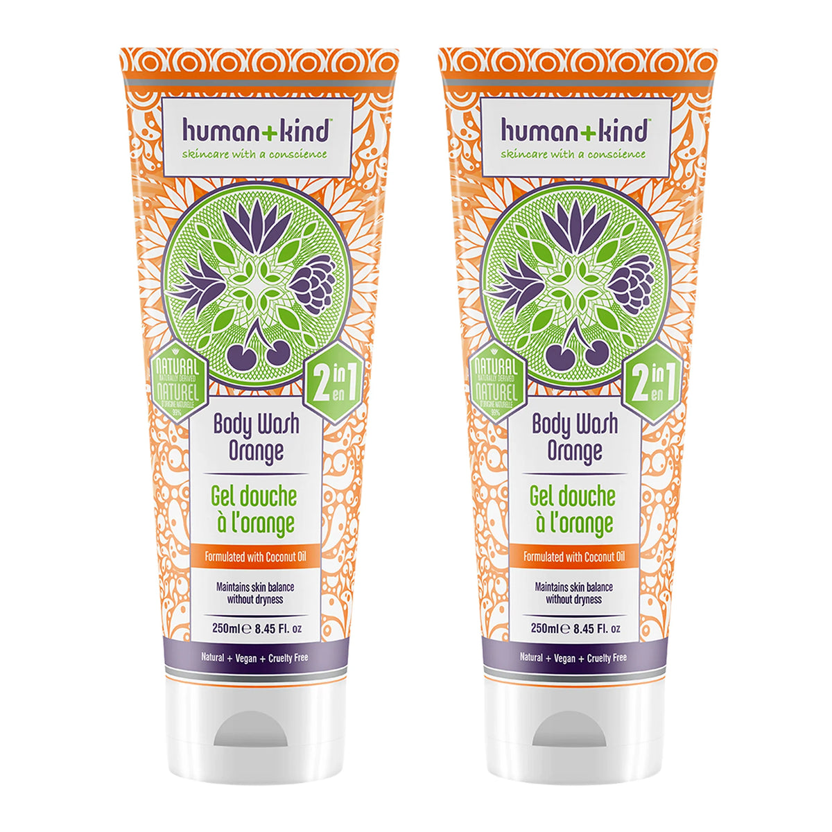 8.45 oz Body Wash Orange Pack of 2 H88071
