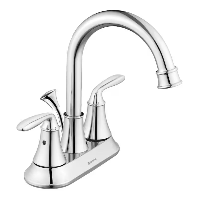 2-Handle High-Arc Bathroom Faucet in Chrome L14600
