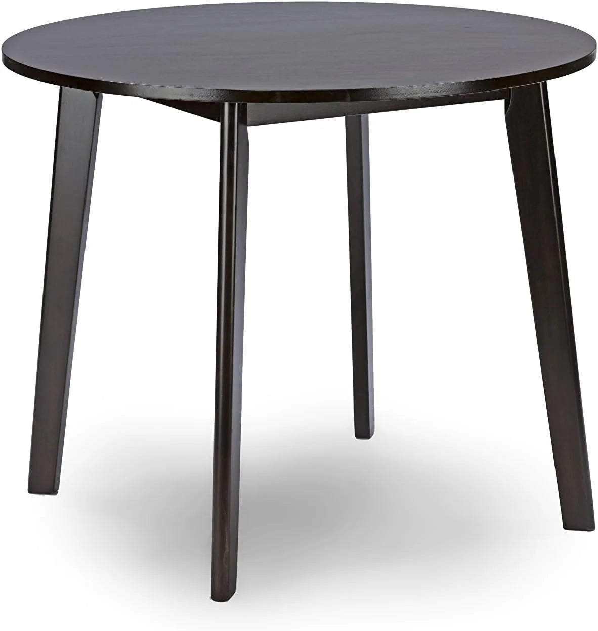 Round Dining Table Dark Brown C7185