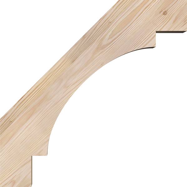 3 1/2x22W x 20x22D x 20x22H Douglas Fir Brace T308