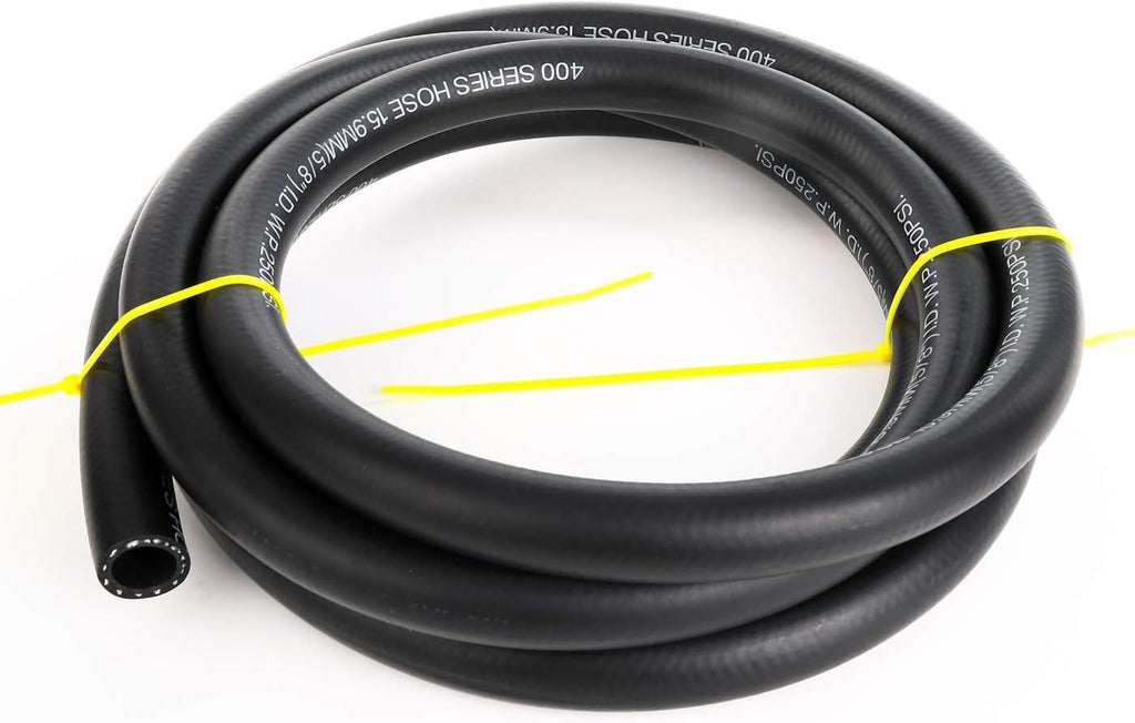 Blue -12 AN NBR Push on Hose Fuel Line Engine Liner (10 feet, AN12, 3/4 ID) Pack of 2 F33187