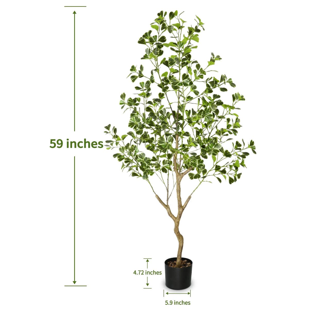 4.9Ft Artificial Ficus Tree in Pot R259