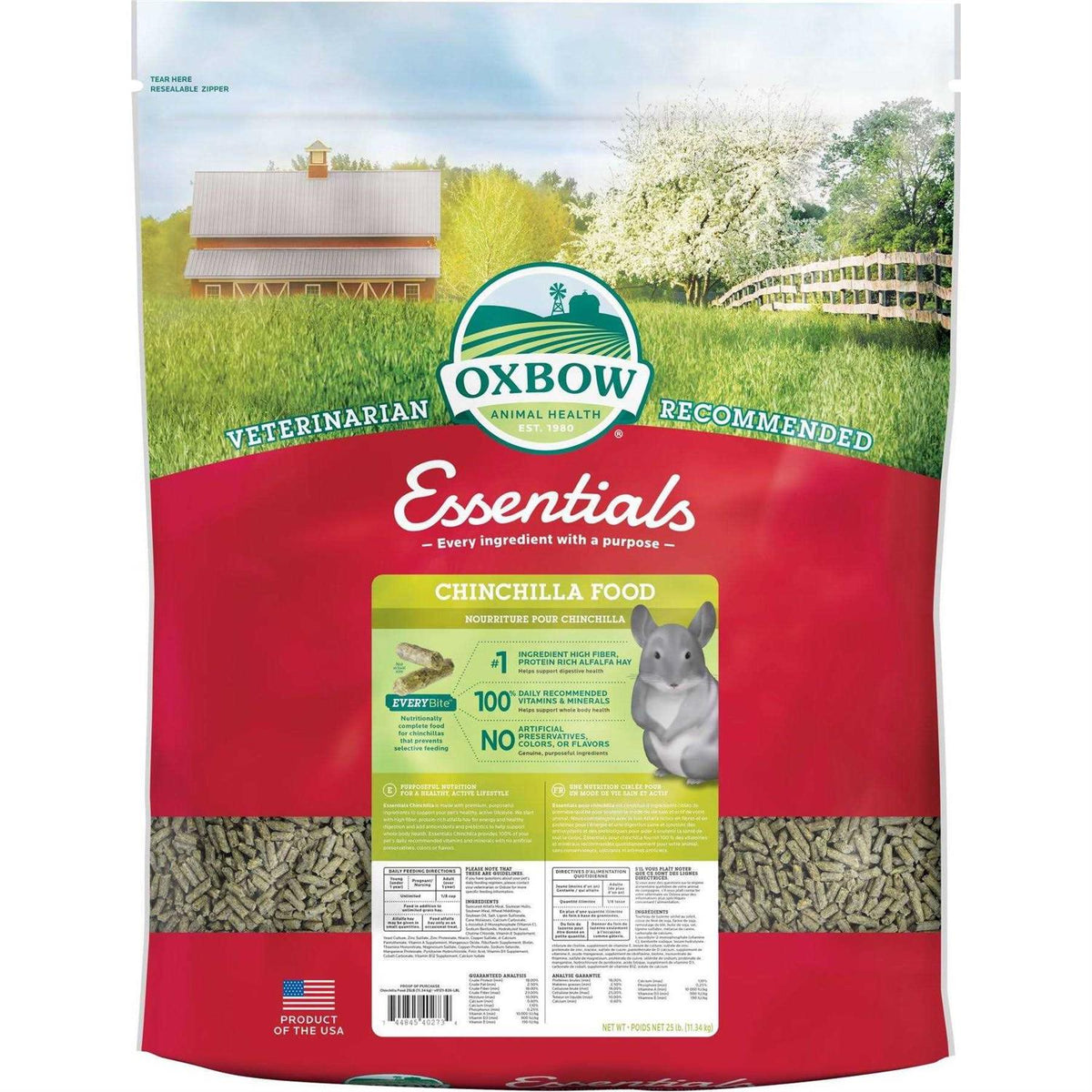 Chinchilla Food T511