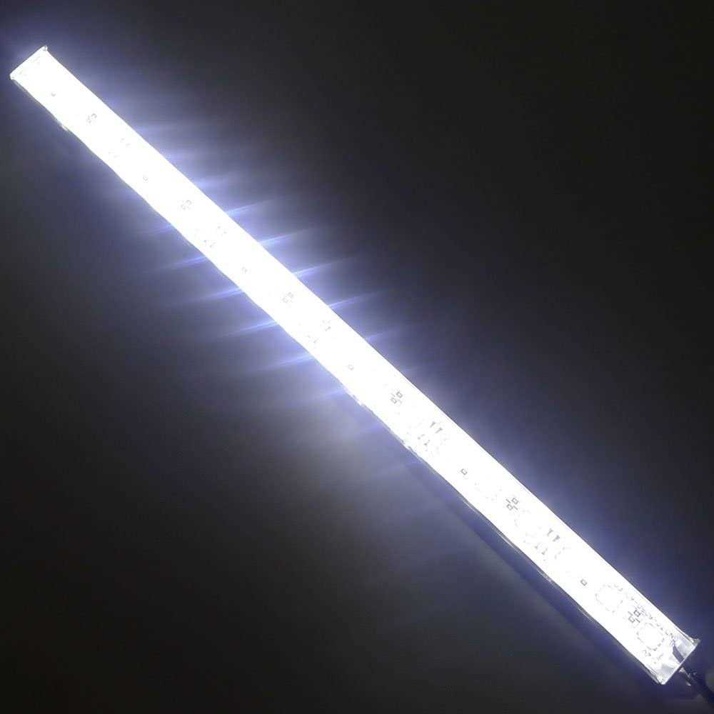 12In 6500k-7000k White 18LEDs 5050 Aquarium LED Strip Lighting M832444