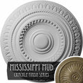 15 3/4 inch x 1 3/8 inch Hand-Painted Ceiling Medallion J4447