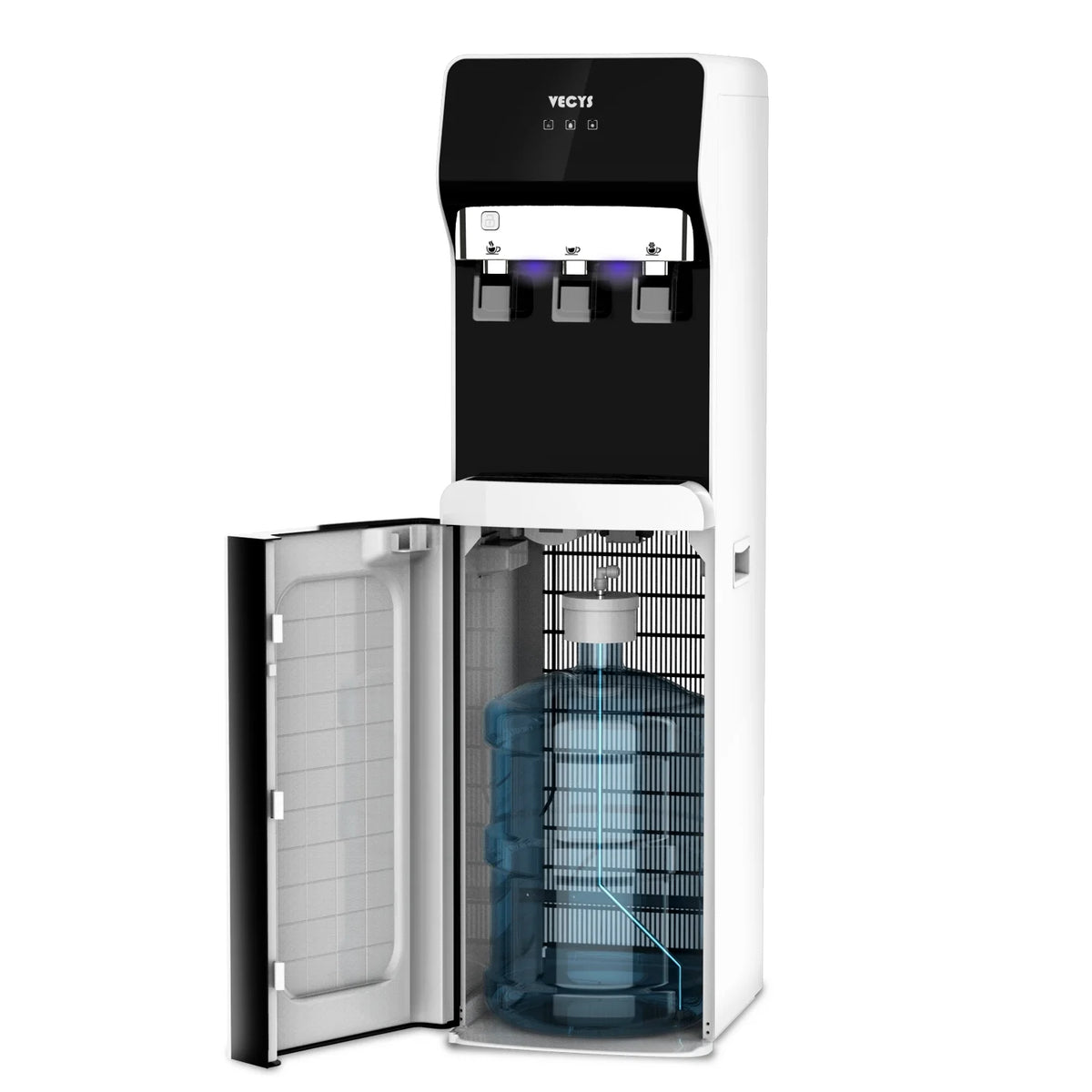 3 or 5 Gallon Bottom Loading Hot and Cold Water Dispenser U3524