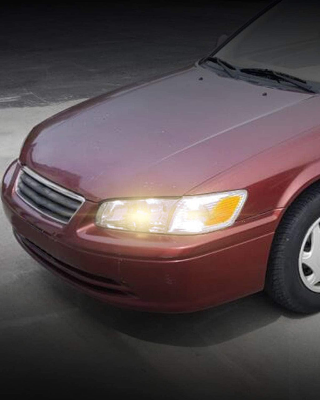 Headlight Assemblies with Amber Reflector Clear Lens I702