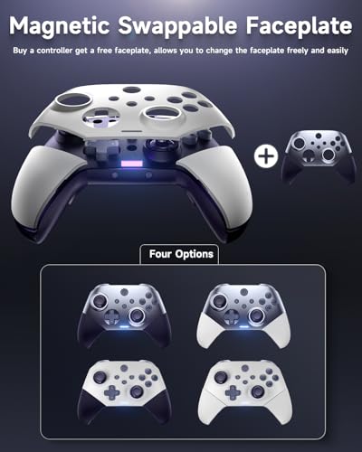 Wireless Bluetooth Controller with Swappable Faceplate W3873