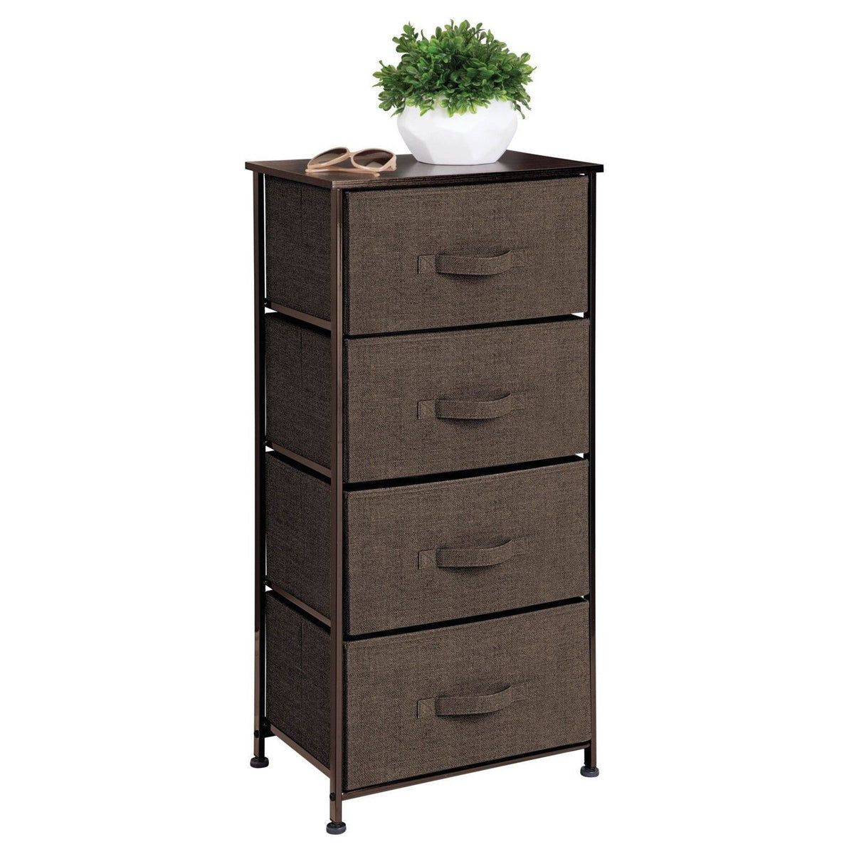 Espresso Vertical Dresser with 4 Drawers X884171