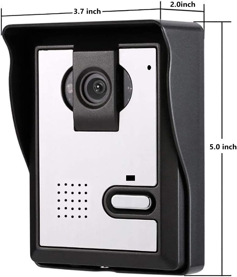 4.3 Inches Wired Video Door Phone System with LCD Monitor and IR Night Vision Camera S437635