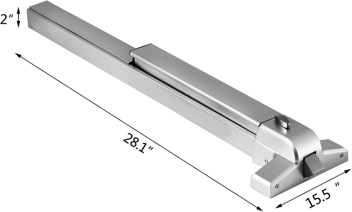Panic Exit Device with Exterior Lever, Pack of 2 Q7392
