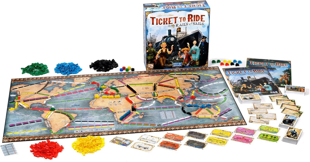 Ticket to Ride Rails & Sails Board Game L13108