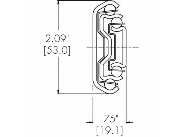 Side Mount Soft Close Drawer Slide E88043