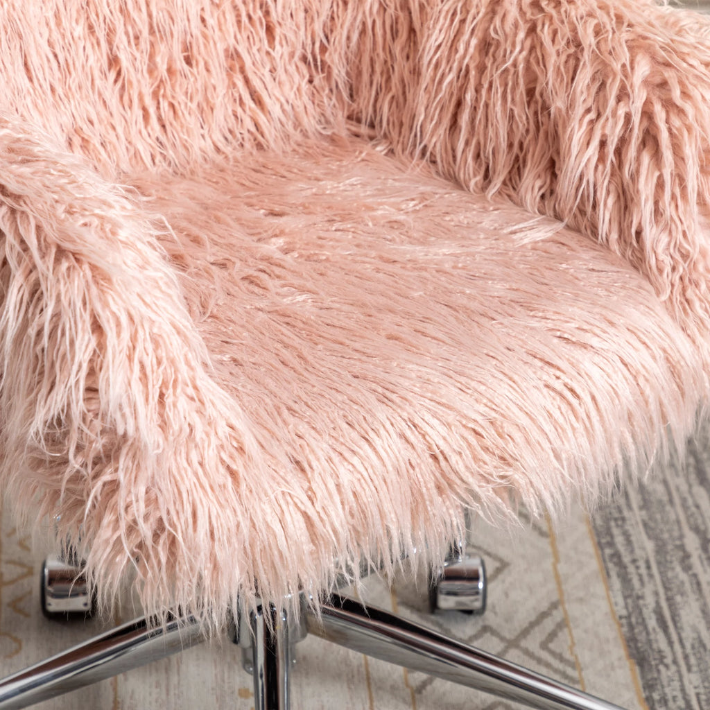 Faux Fur Home Office Chair S635