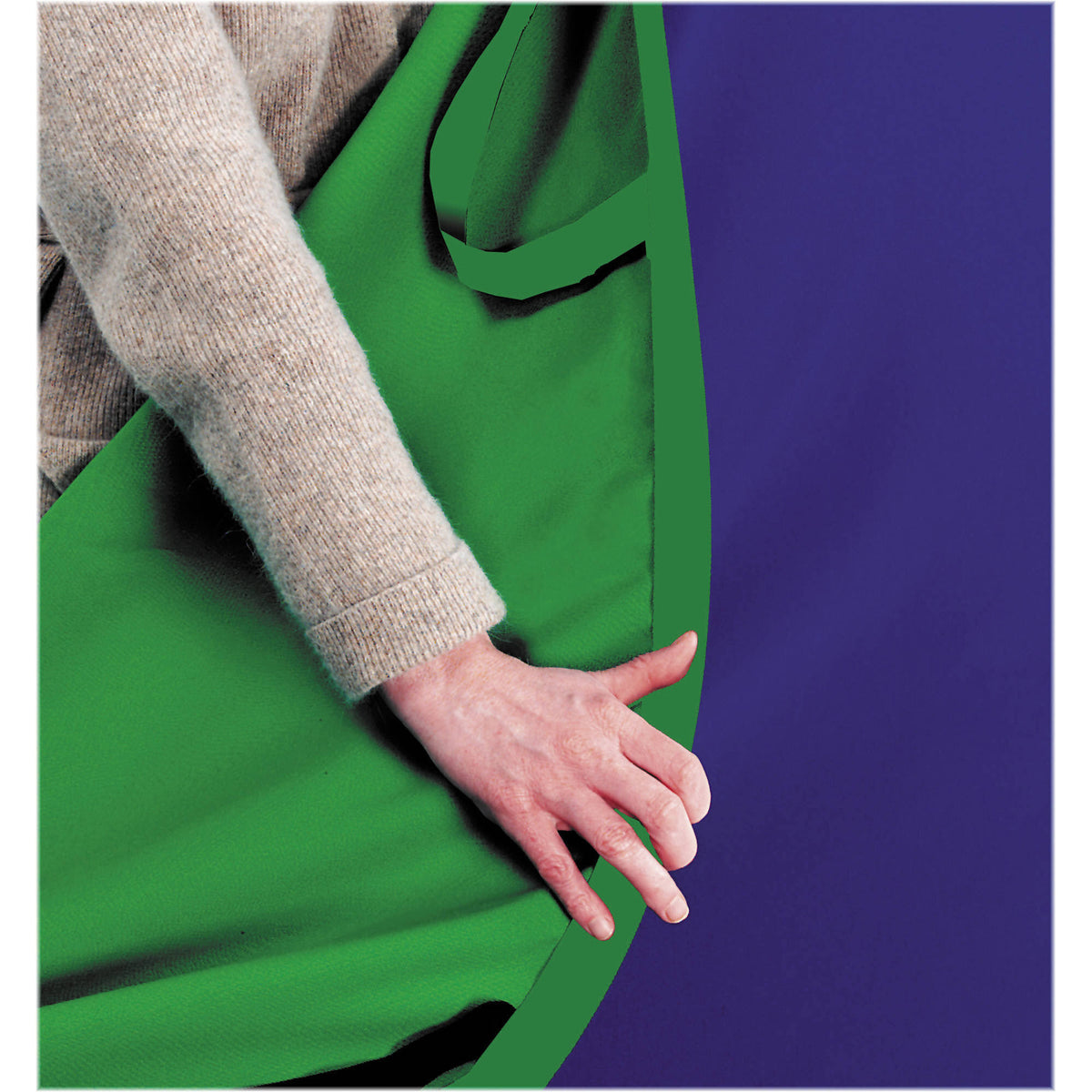 Collapsible Background 6x7' Blue/Green B8592