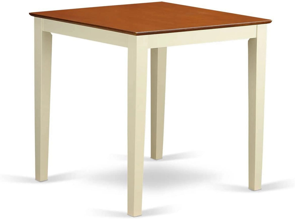 3 Piece Counter Height Set with Square Pub Table and 2 Chairs Q945