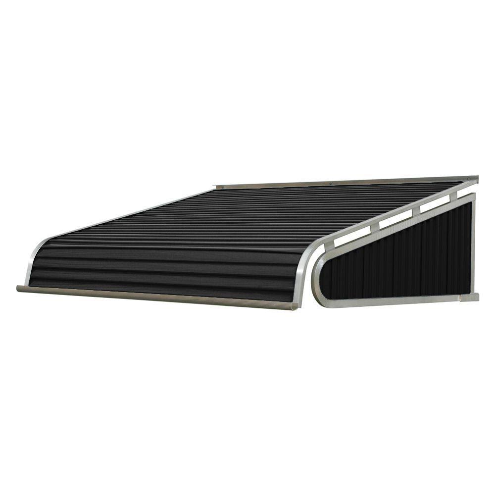 Black Solid Fixed Door Awning L99290