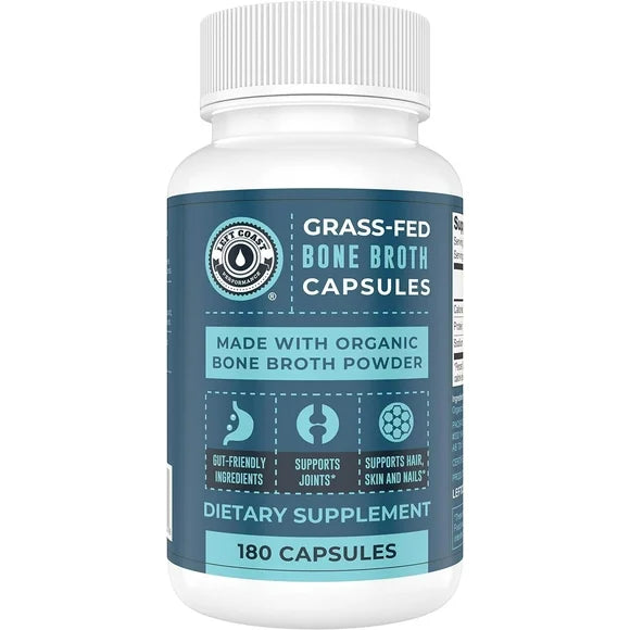 Grass-Fed Bone Broth Capsules 180 Ct E554679