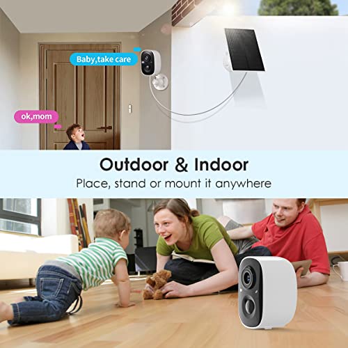 Wireless Outdoor Security Cameras 2K 2-Pack Q6723