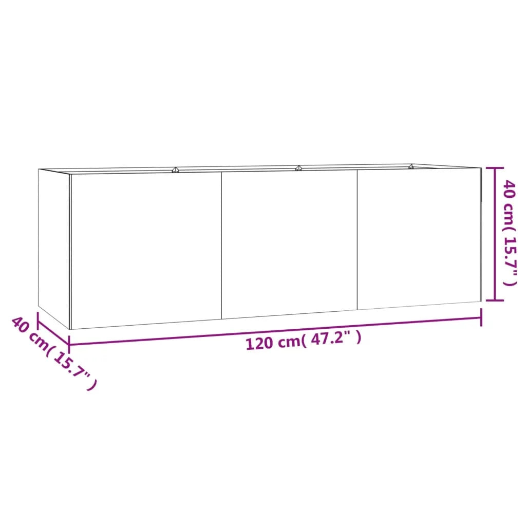 Corten Steel Raised Garden Bed R696623