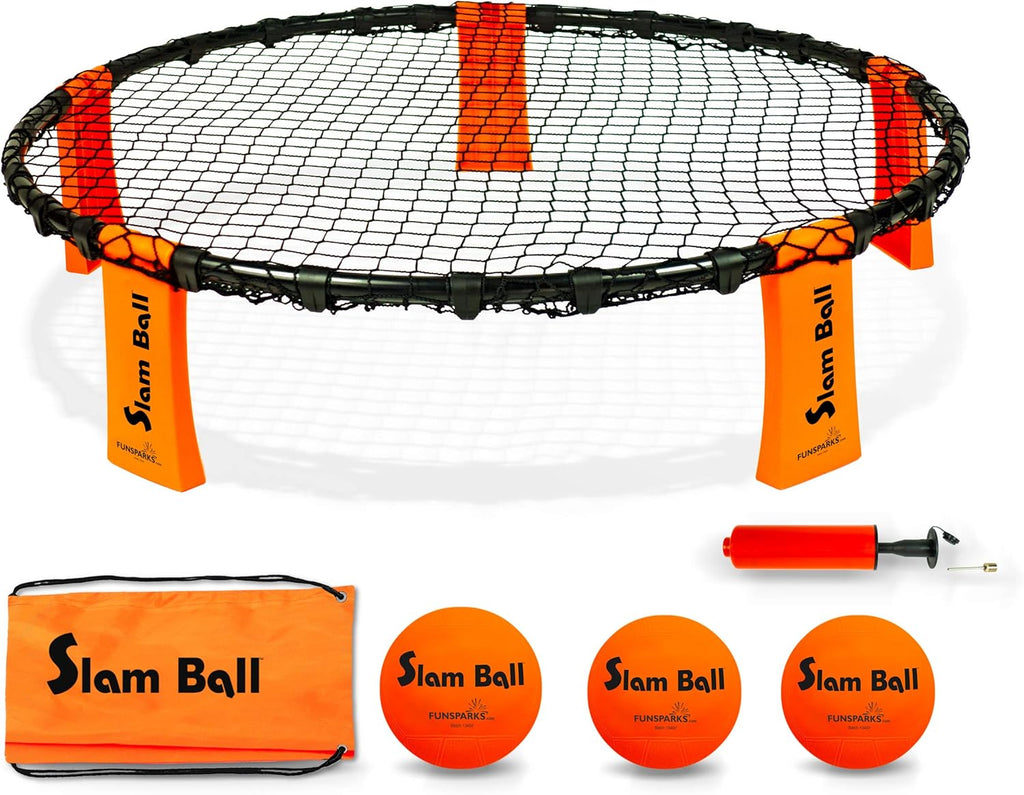Spike Ball Game with Playing Net, 3 Balls, Carrying Bag and Rules X276