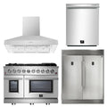 48 Gas Range, Range Hood, 60 Refrigerator, Dishwasher Z6947