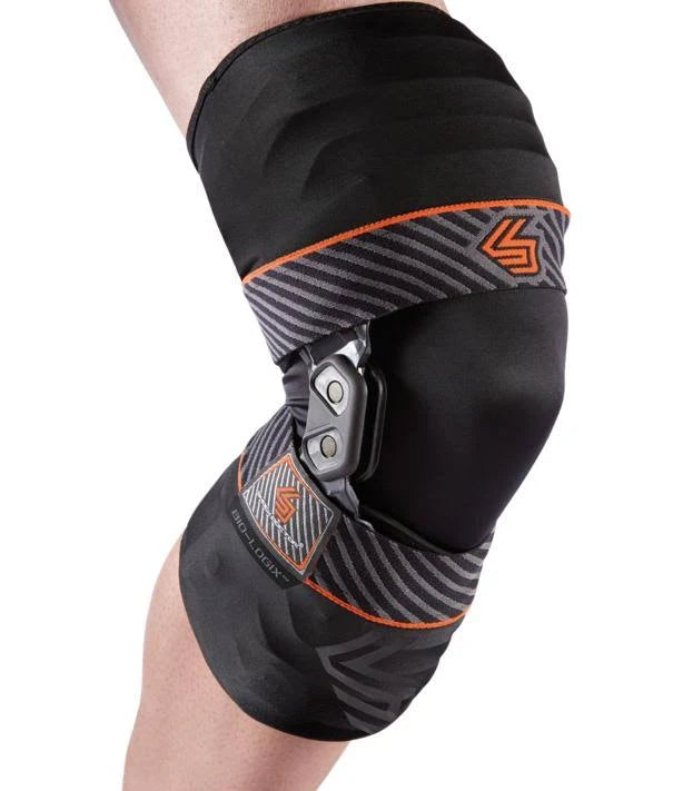 Black Left Medium Knee Brace U62056