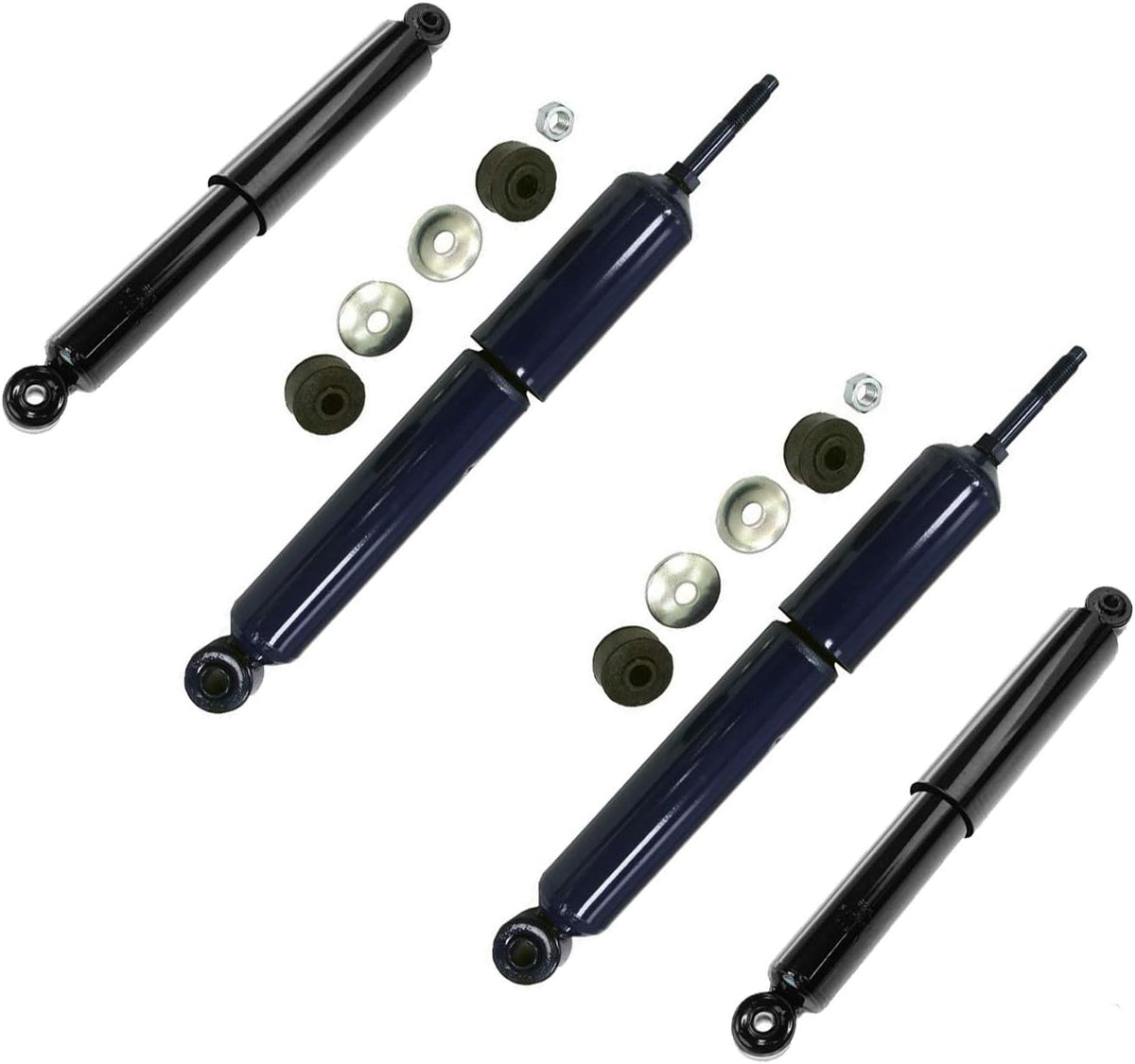 4WD Front Rear Shock Absorbers 4pc Set L56665