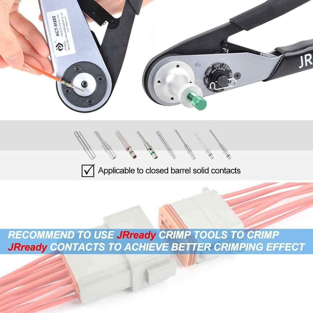 4 Pin Waterproof Electrical Wire Connector 10 Sets R256120